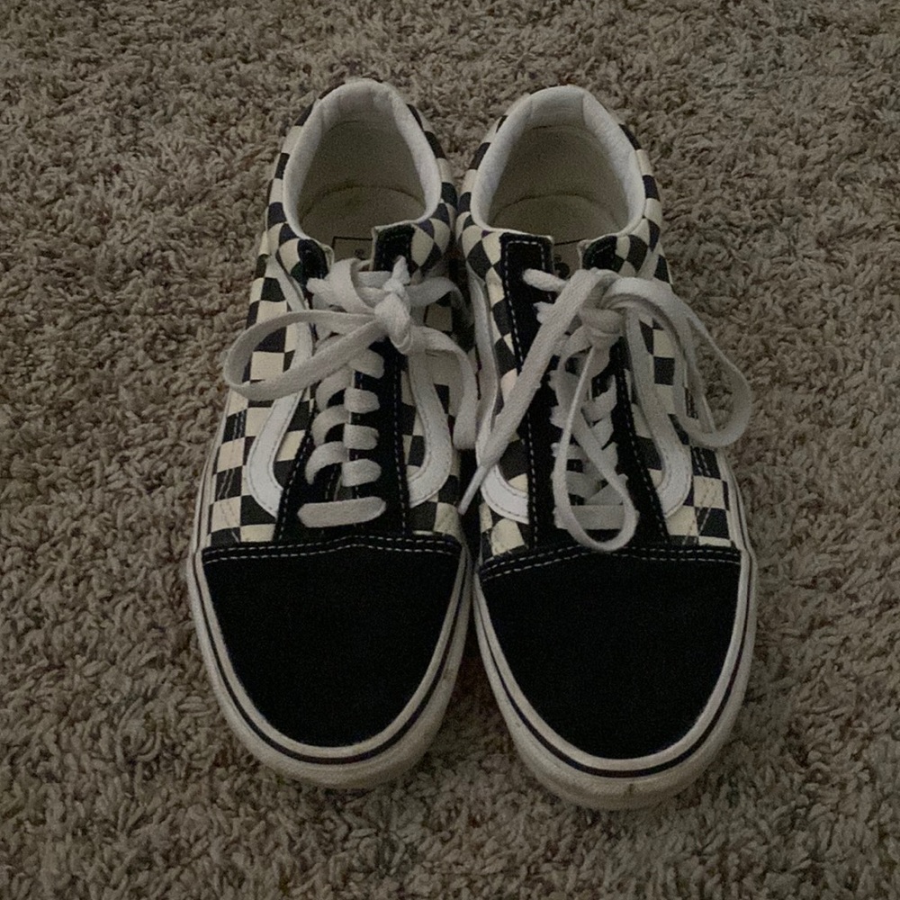 Old Skool Checkerboard Vans